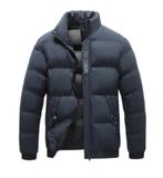 MOET NU WEG!!! KWALITATIEF WARME WINTERJACK HERENJAS STEVIG, Envoi, Neuf, Taille 46 (S) ou plus petite, Noir