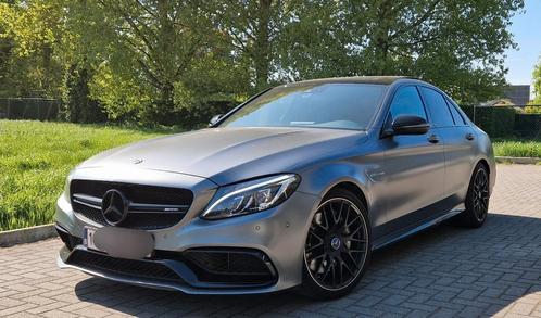 Mercedes C63 AMG 4.0 BiTurbo Belgische wagen. 2e eigenaar, Auto's, Mercedes-Benz, Particulier, C-Klasse, ABS, Achteruitrijcamera