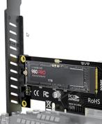 pcie x4 nvme adapter, Ophalen of Verzenden, Nieuw, SSD