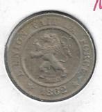 België: 10 centiemen 1862 FR - morin 134, Postzegels en Munten, Losse munt, Verzenden