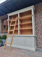 Massieve boekenkast/bibliotheekkast GRATIS LEVERING, Ophalen of Verzenden, Zo goed als nieuw