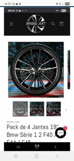 4 jantes M a vendre, Utilisé, Jante(s), 19 pouces, Enlèvement