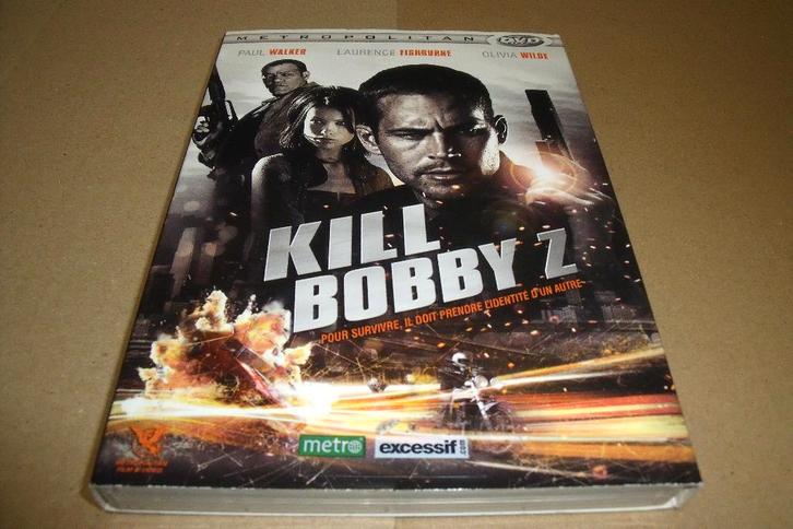 Kill Bobby Z (Paul Walker) avec Fourreau en carton, Cd's en Dvd's, Dvd's | Actie, Zo goed als nieuw, Actie, Ophalen of Verzenden