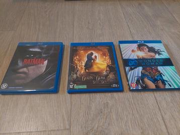 The batman, wonder woman, beauty and the beast beschikbaar voor biedingen