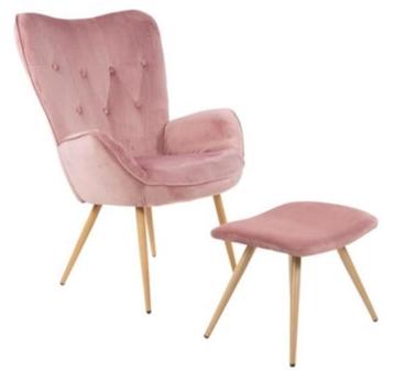 Fauteuils de lecture avec tabourets, Enlèvement, Comme neuf, Matériaux autres