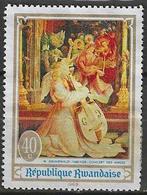 Rwanda 1969 - Yvert 296 - Anges musicaux - 40 s. (ZG), Timbres & Monnaies, Timbres | Afrique, Envoi, Non oblitéré
