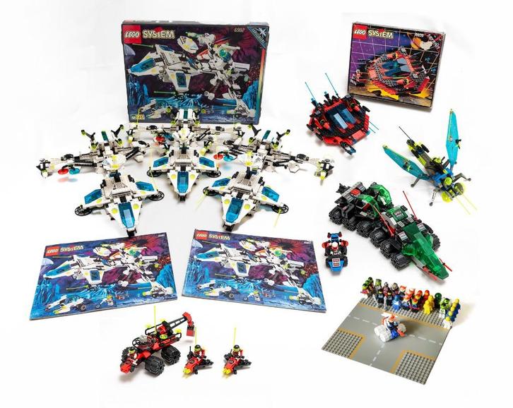 Groot lot vintage lego - Jaren 90, Kinderen en Baby's, Speelgoed | Duplo en Lego, Gebruikt, Lego, Complete set, Ophalen of Verzenden