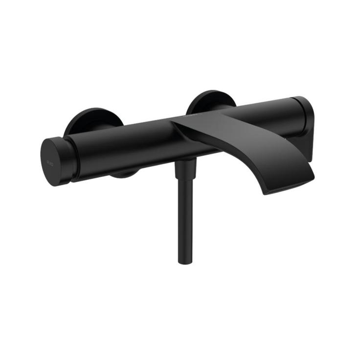 Hansgrohe Vevenis Badmengkraan Mat Zwart 75420670, Doe-het-zelf en Bouw, Sanitair, Zo goed als nieuw, Bad, Ophalen of Verzenden