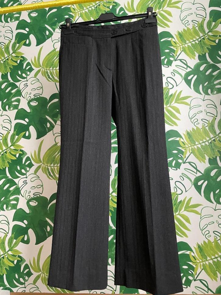 Nieuw lange broek grijs - merk Xandres - 38/40, Kleding | Dames, Broeken en Pantalons, Nieuw, Maat 38/40 (M), Grijs, Lang, Verzenden