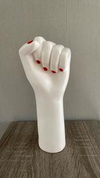 Arm/hand vaas, Steen, Wit, Nieuw, Ophalen of Verzenden