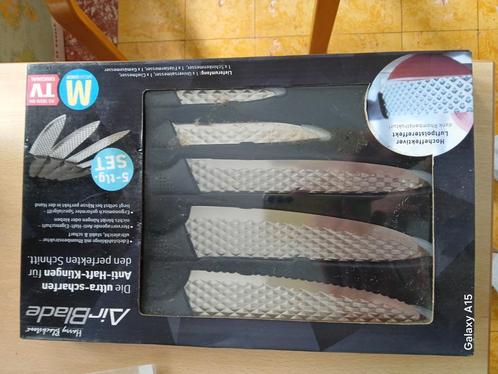 Harry Black Stone airblade Ultra scherpe antiekleefmes voor, Huis en Inrichting, Keuken | Bestek, Zo goed als nieuw, Ophalen of Verzenden