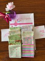 pakket 139 -  Assortiment van 10 F8-coupons voor leerstof, Overige kleuren, Verzenden, Nieuw, Katoen