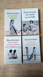 Elena Ferrante - roman reeks de geniale vriendin 4 boeken, Ophalen of Verzenden, Zo goed als nieuw, Elena Ferrante, België