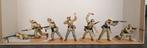 37 figuren 1/32 Airfix Afrika Korps WO2 perfect geschilderd, Hobby en Vrije tijd, Ophalen of Verzenden, Zo goed als nieuw, Groter dan 1:35