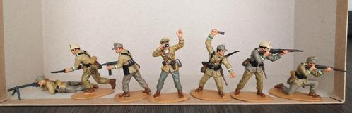37 figuren 1/32 Airfix Afrika Korps WO2 perfect geschilderd, Hobby en Vrije tijd, Modelbouw | Figuren en Diorama's, Zo goed als nieuw