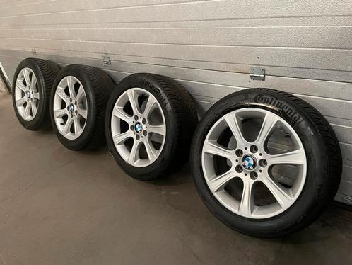 Jantes Bmw avec 4 pneus saisonniers 225/50R17, Autos : Pièces & Accessoires, Pneus & Jantes, Pneus et Jantes, 4 Saisons, 17 pouces