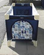BEBE CONFORT kinderbox - reisbed - marineblauw en beige, Kinderen en Baby's, Ophalen, Gebruikt, Rechthoekig, Boxkleed