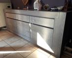Donkergrijze eetkamer, Ophalen, Zo goed als nieuw, Moderne Dark Grey