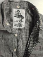 medium M River Island hemd in goede staat, Tour de cou 39/40 (M), Gris, River island, Comme neuf