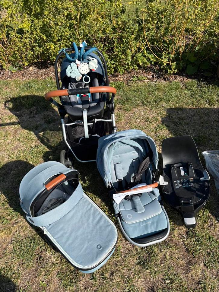 Maxi cosi buggy set + familyfix 360, Kinderen en Baby's, Kinderwagens en Combinaties, Zo goed als nieuw, Maxi-Cosi, Ophalen
