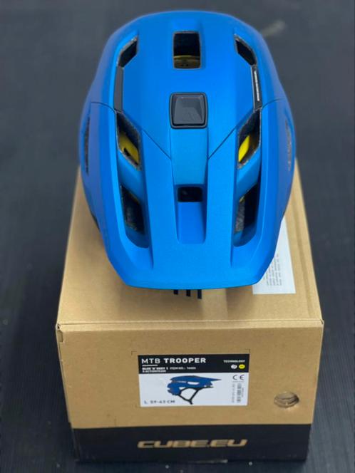 Cube MTB Helm Trooper NIEUW !!!!, Fietsen en Brommers, Fietsaccessoires | Fietshelmen, Nieuw, Heer, L, Ophalen