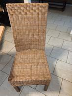 4 rotan stoelen, Huis en Inrichting, Stoelen, Zo goed als nieuw, Ophalen