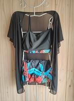 3-delige bikiniset met mesch cover-up, Kleding | Dames, Badmode en Zwemkleding, Ophalen of Verzenden, Nieuw, Bikini