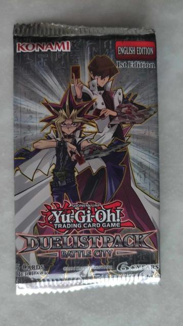 Boosters officiels  Yu-Gi-Oh Duelist Pack Battle City DBP