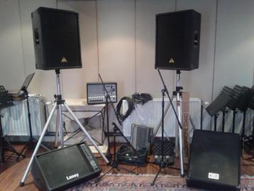 Geluidinstallatie, Enlèvement, Comme neuf, 500 à 1000 watts, Sono