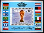 Liberia WK voetbal 74, Postzegels en Munten, Ophalen of Verzenden, Gestempeld, Sport