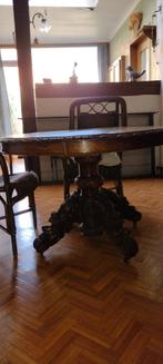 Ronde antieke tafel, Antiek en Kunst, Ophalen