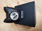 Montre Hugo Boss Black., Handtassen en Accessoires, Horloges | Heren, Overige merken, Staal, Ophalen of Verzenden, Zo goed als nieuw