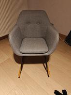 Fauteuil à bascule Yisk, Maison & Meubles, Chaises, Enlèvement, Comme neuf, Gris, Une