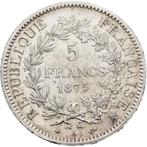 France 5 francs, 1875 Hercule Marque d'atelier "A" - Paris, Enlèvement ou Envoi, Monnaie en vrac, Argent, France