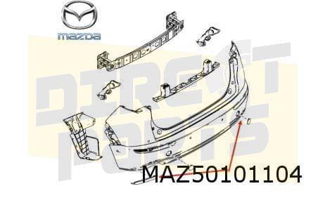 Mazda CX-30 reflector Rechts achterzijde Origineel! DFR5515L, Auto-onderdelen, Overige Auto-onderdelen, Mazda, Nieuw, Verzenden