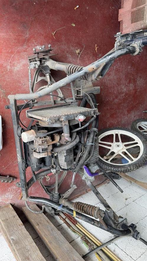 Complete motor Aixam en extra boite , cardans, Auto-onderdelen, Motor en Toebehoren, Gebruikt, Ophalen