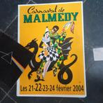 affiche du carnaval de Malmedy 2004, Collections, Posters & Affiches, Enlèvement ou Envoi, Utilisé, Rectangulaire vertical, Autres sujets/thèmes