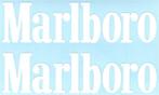 Marlboro sticker set #7, Motoren, Verzenden