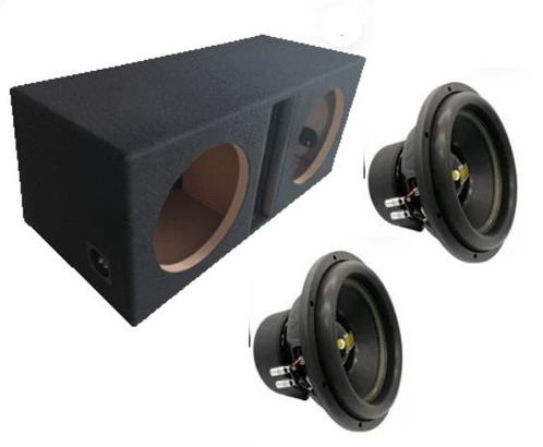 Dikke subwoofer set BASSFACE 2600WATT RSM 5200WATT MAX, Auto diversen, Autospeakers