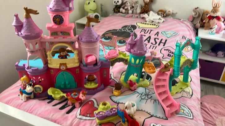 VTec Vrolijke vriendjes magisch koninkrijk kasteel, Kinderen en Baby's, Speelgoed | My Little Pony, Zo goed als nieuw, Ophalen