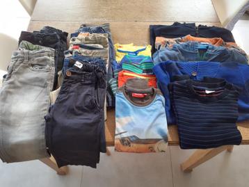 Lot met kinderkleren 128 / 134 jongen beschikbaar voor biedingen