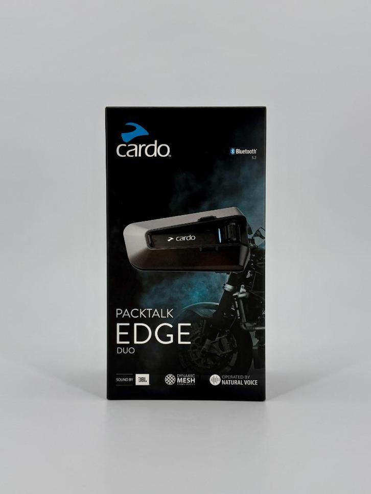 Cardo Packtalk Edge Duo Neuf, Motoren, Accessoires | Navigatiesystemen, Nieuw, Ophalen of Verzenden