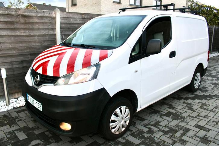 NISSAN NV200 1.5 DIESEL | LICHTE VRACHT | AIRCO | DAKDRAGER, Auto's, Nissan, Bedrijf, Te koop, ABS, Achteruitrijcamera, Airbags