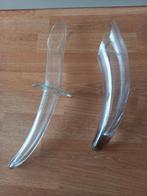 2 CORNES EN VERRE, Enlèvement ou Envoi, Comme neuf