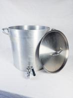 Cuve Brassage / Marmite 20L - Aluminium Lux + Robinet, Enlèvement, Utilisé, Aluminium, Casserole ou Cocotte-minute