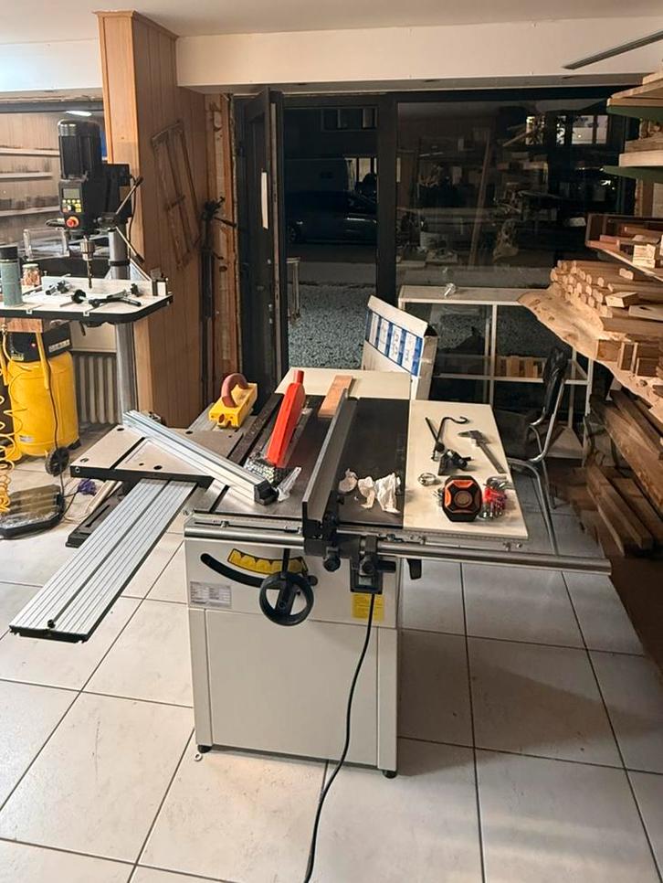 Holzstar tks254 pro, Doe-het-zelf en Bouw, Gereedschap | Zaagmachines, Zo goed als nieuw, Ophalen