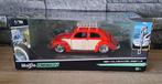 vw Volkswagen cox beetle custom 1:18ème, Hobby & Loisirs créatifs, Voiture, Enlèvement ou Envoi, Maisto, Neuf