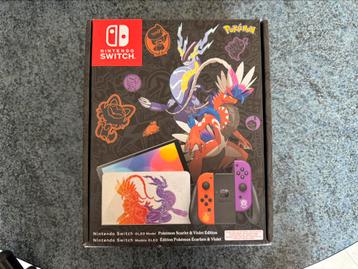 Nintendo switch Oled pokemon limited edition nieuw disponible aux enchères