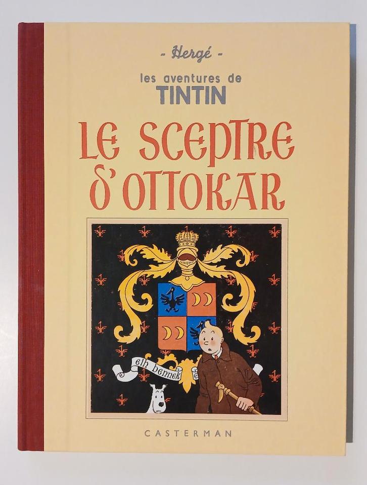 BD Tintin Le sceptre d'Ottokar Hergé Fac-similé 1988, Boeken, Stripverhalen, Nieuw, Eén stripboek, Ophalen of Verzenden