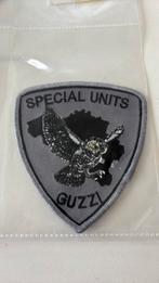 Politie rijkswacht patch special units Guzzi, Ophalen of Verzenden, Rijkswacht